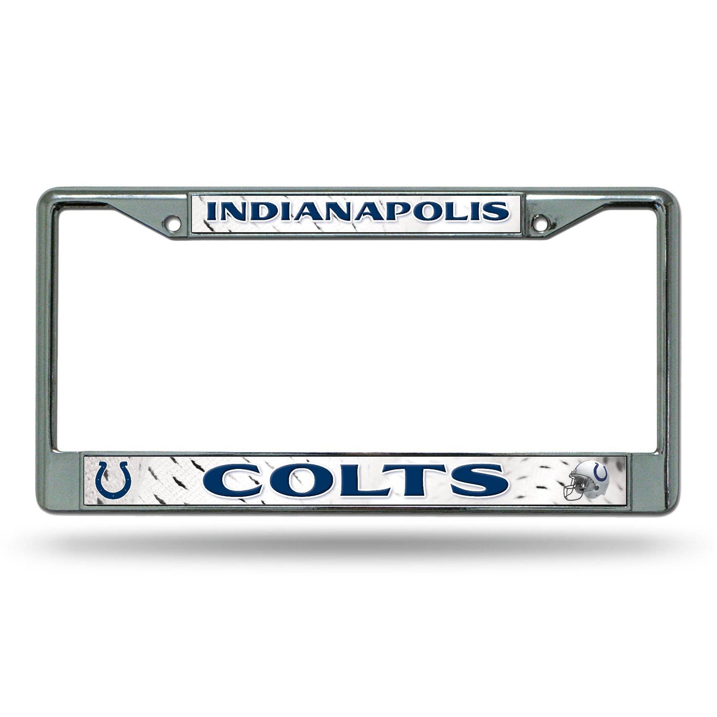 Indianapolis Colts License Plate Frame Chrome Insert - ToylandEU