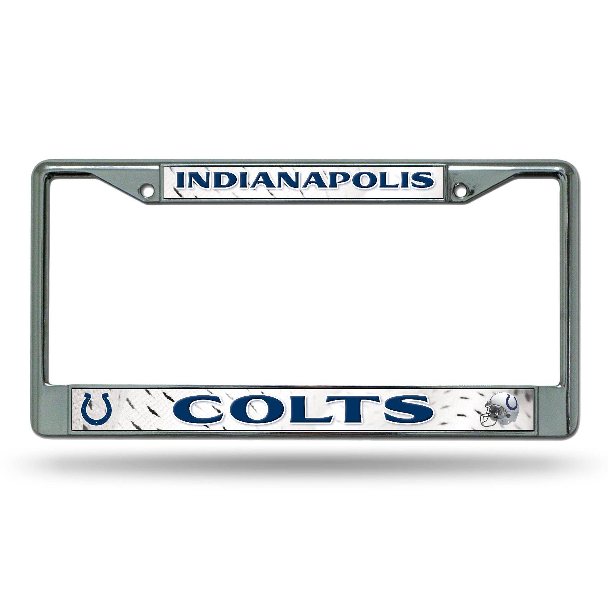 Indianapolis Colts License Plate Frame Chrome Insert - ToylandEU