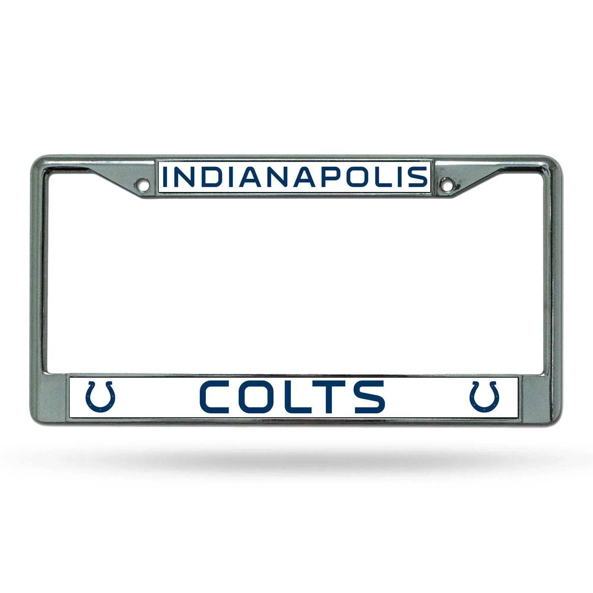 Indianapolis Colts License Plate Frame Chrome - ToylandEU