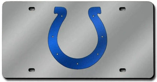  Indianapolis Colts License Plate Laser Cut Silver -  ToylandEU™