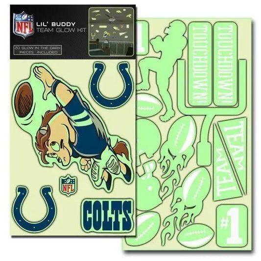  Indianapolis Colts Lil Buddy Glow In The Dark Decal Kit -  ToylandEU™