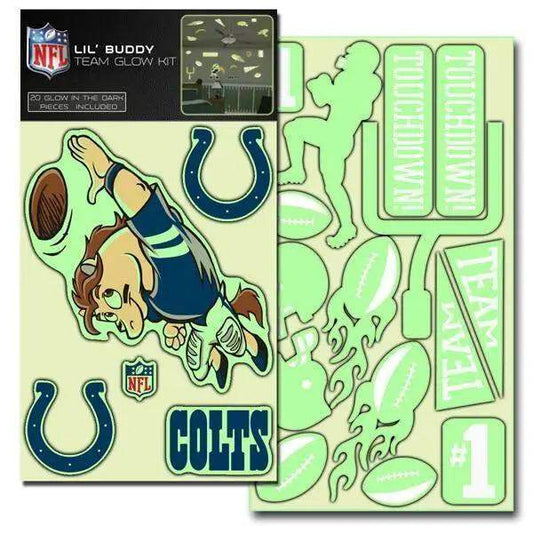  Indianapolis Colts Lil Buddy Glow In The Dark Decal Kit -  ToylandEU™