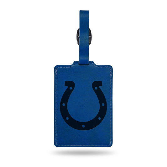 Indianapolis Colts Luggage Tag Laser Engraved with Clip - ToylandEU