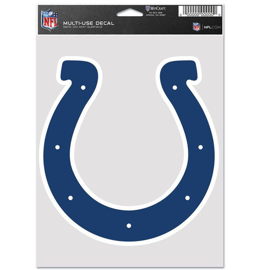 Indianapolis Colts Multi Use Fan Decal Pack With Spirit - ToylandEU
