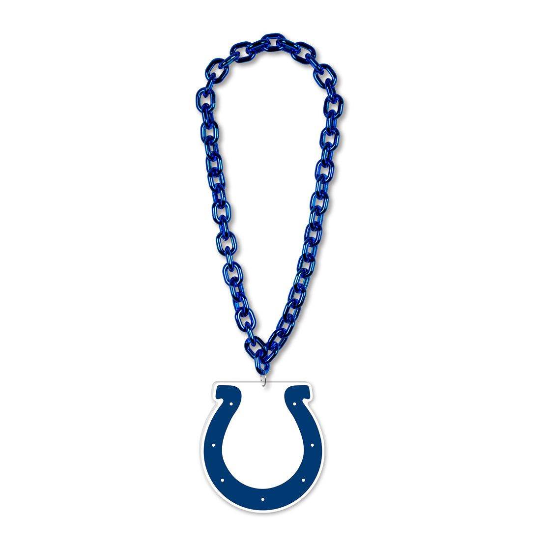 Indianapolis Colts Necklace Big 38 Inch Foam Logo Chain - ToylandEU