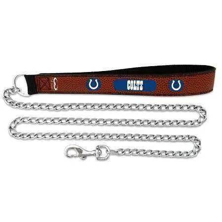  Indianapolis Colts Pet Leash Leather Football Size Large -  ToylandEU™