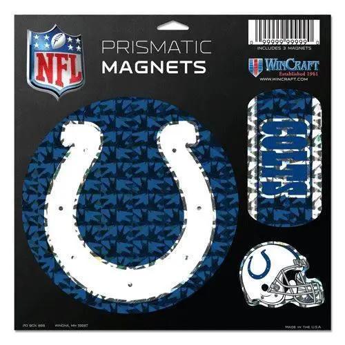  Indianapolis Colts Prismatic 11x11 Magnet Sheet Die Cut -  ToylandEU™