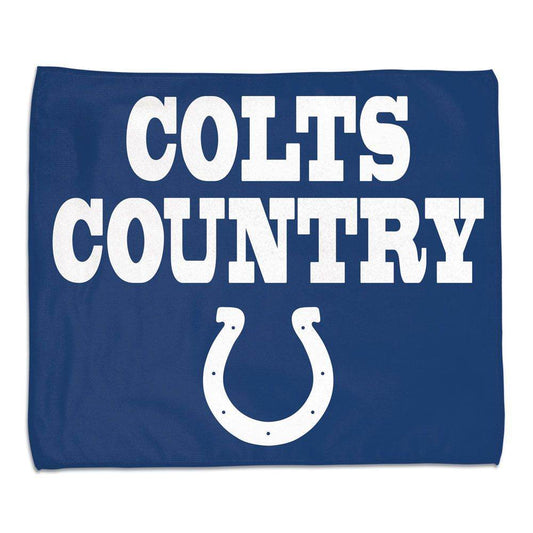 Indianapolis Colts Rally Towel 15x18 Full Color Official - ToylandEU