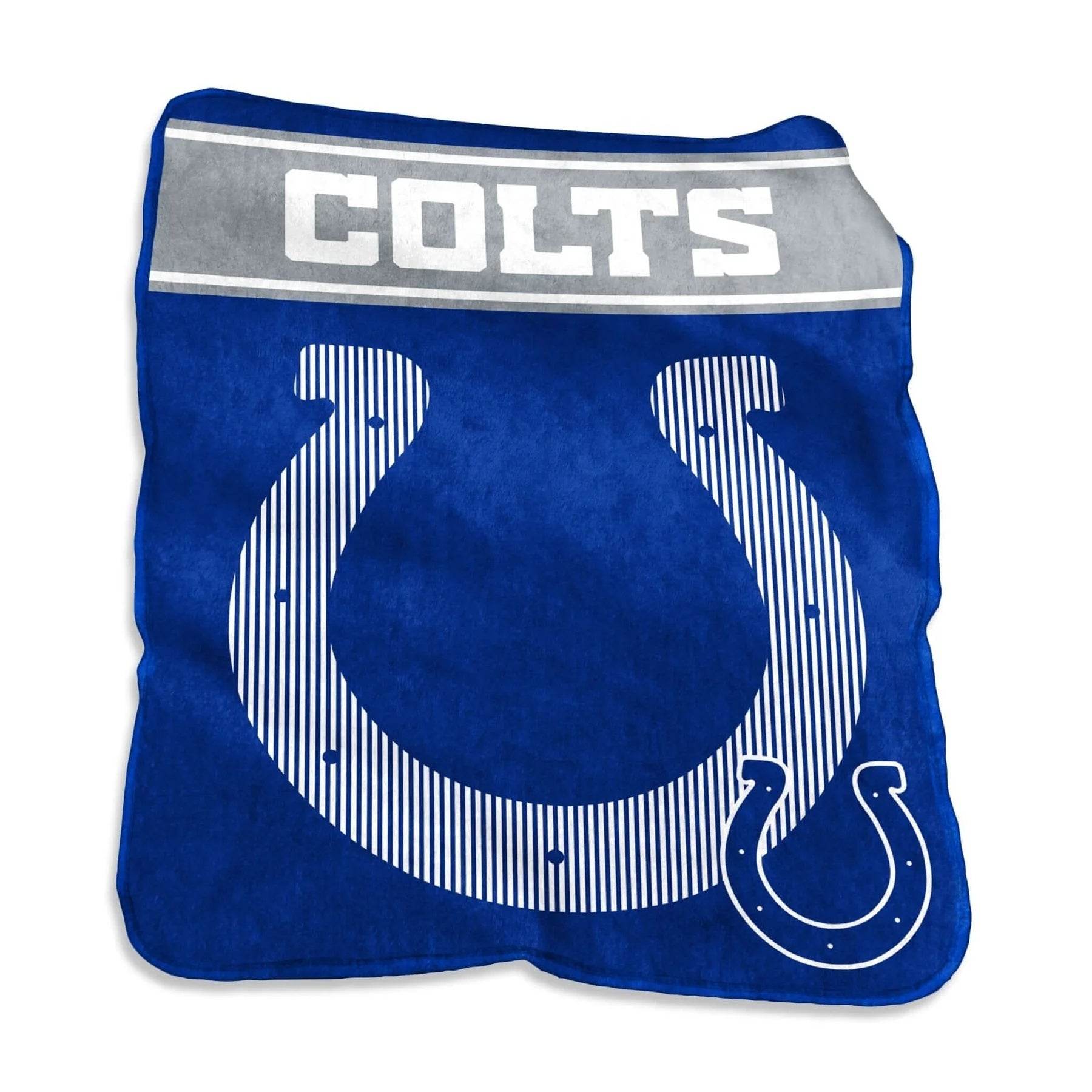 Indianapolis Colts Raschel Throw Blanket 60x80 Team Graphic - ToylandEU