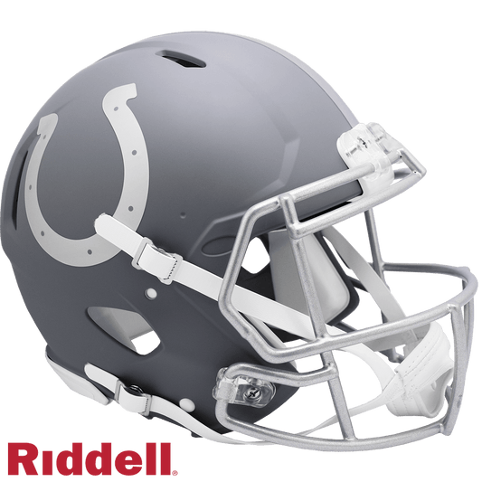 Indianapolis Colts Riddell Authentic Fullsize Slate Helmet - ToylandEU