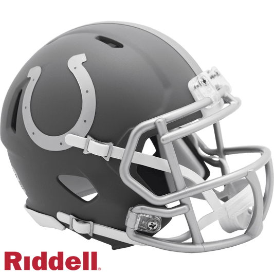 Indianapolis Colts Riddell Replica Mini Speed Slate Helmet - ToylandEU