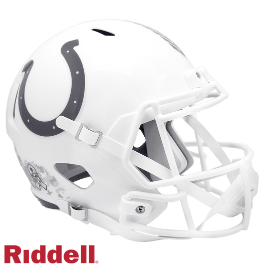 Indianapolis Colts Riddell Replica Salute Helmet 2024 - ToylandEU