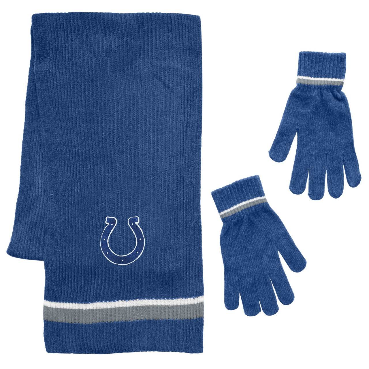 Indianapolis Colts Scarf and Glove Gift Set Chenille - ToylandEU