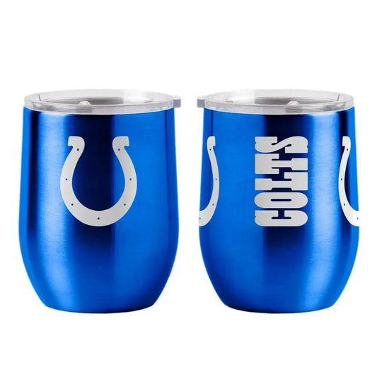  Indianapolis Colts Travel Tumbler 16oz Stainless Curved -  ToylandEU™