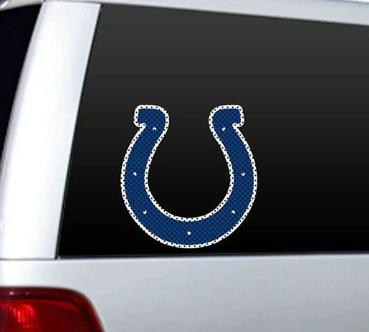  Indianapolis Colts Window Film 12 Inch Die Cut -  ToylandEU™