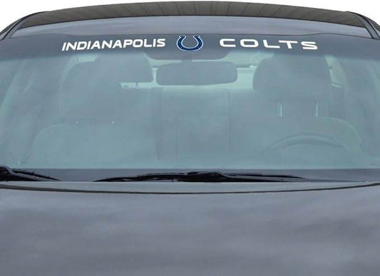 Indianapolis Colts Windshield Decal 35x4 Universal Fit - ToylandEU