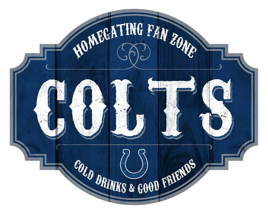  Indianapolis Colts Wood Sign 12 Inch Homegating Tavern -  ToylandEU™