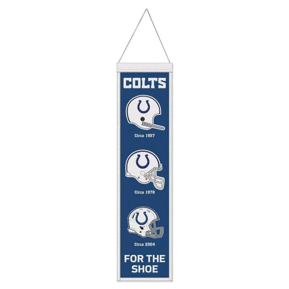  Indianapolis Colts Wool Banner 8x32 Heritage Evolution -  ToylandEU™