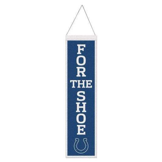  Indianapolis Colts Wool Banner 8x32 Heritage Slogan -  ToylandEU™