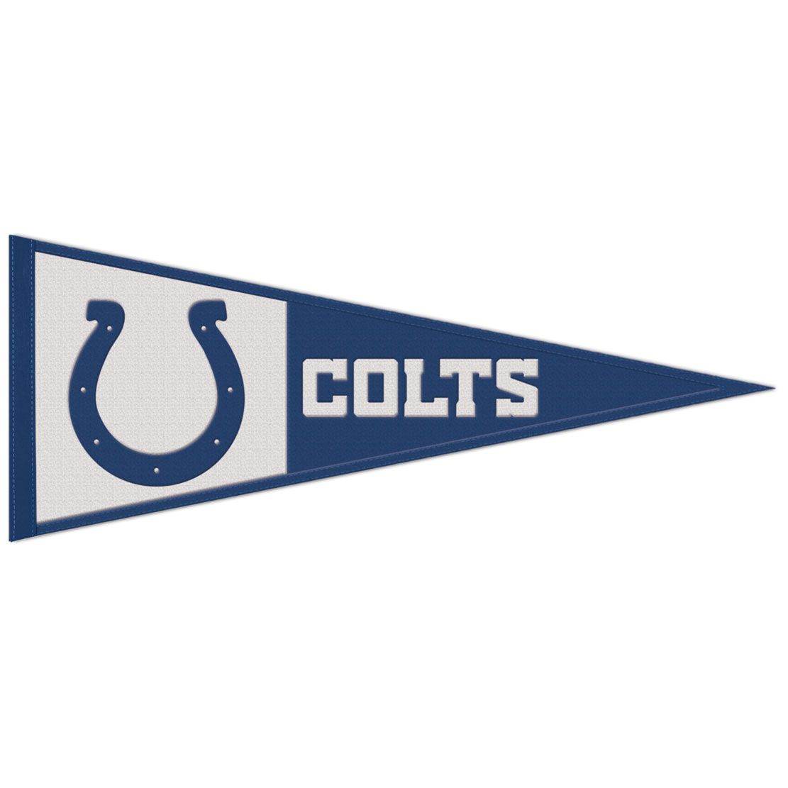 Indianapolis Colts Wool Pennant 13x32 Inches Wincraft - ToylandEU