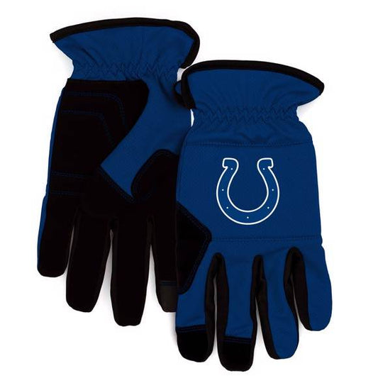 Indianapolis Colts Work Gloves Padded Protection Grip - ToylandEU