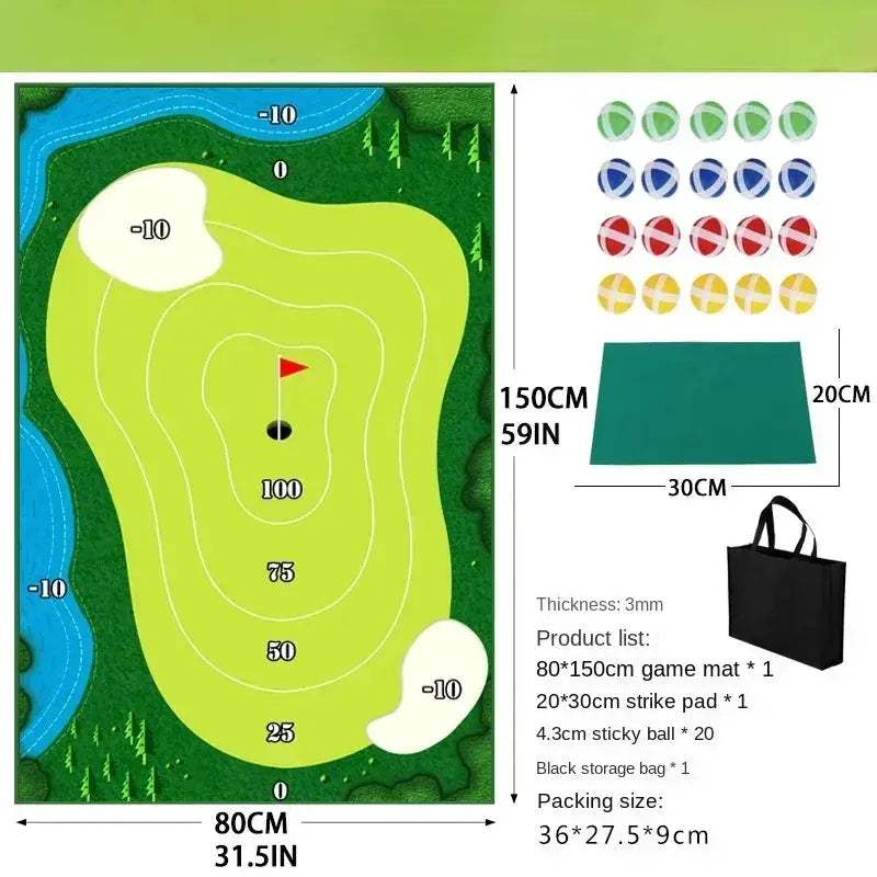 Indoor Outdoor Golf Practice Mat For Family Fun Everyday - ToylandEU