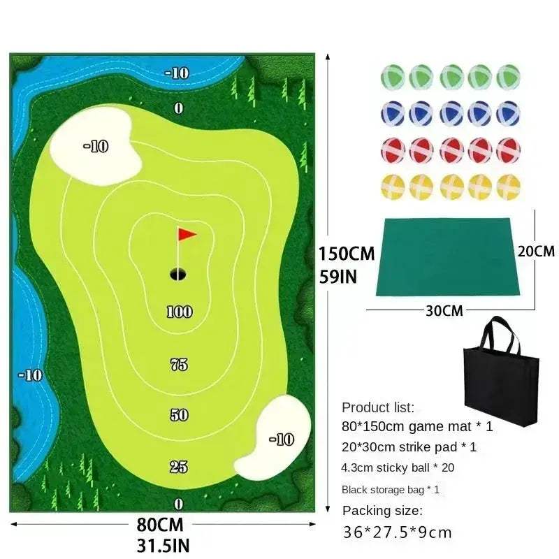 Indoor Outdoor Golf Practice Mat For Family Fun Everyday - ToylandEU