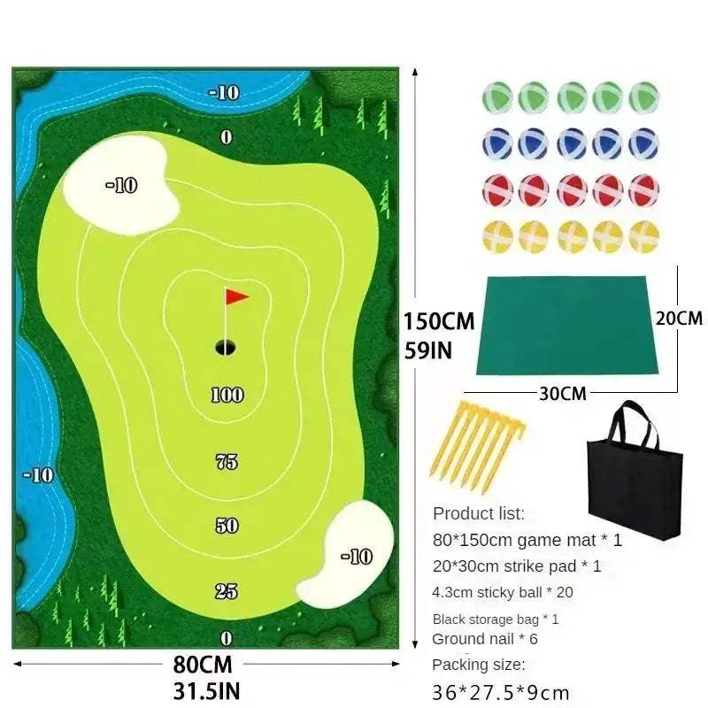 Indoor Outdoor Golf Practice Mat For Family Fun Everyday - ToylandEU