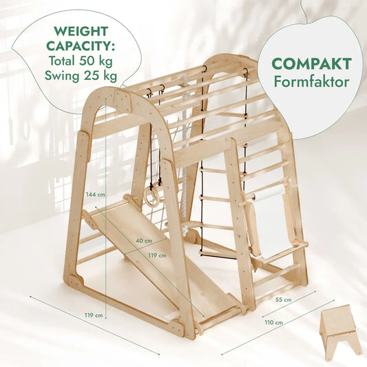 Indoor Playground for Children - 7in1 Playground + Swings Set + Slide Board + Art Set - ToylandEU