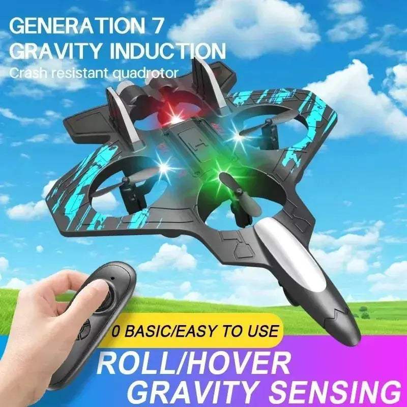 Indoor RC Drone With Colorful LED Lights For Safe Fun - ToylandEU