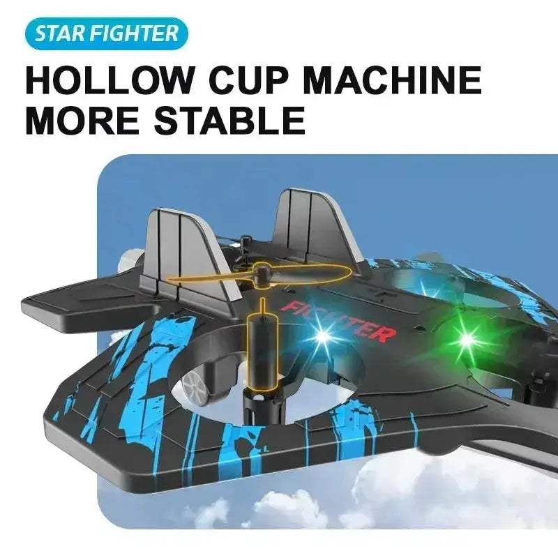 Indoor RC Drone With Colorful LED Lights For Safe Fun - ToylandEU