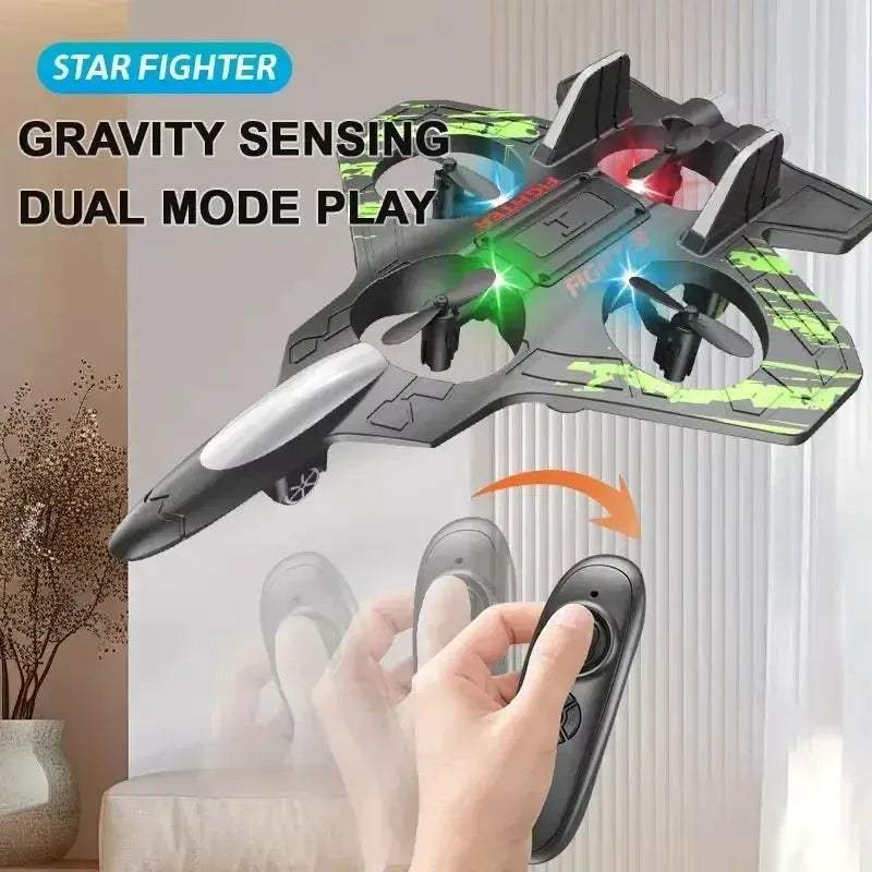 Indoor RC Drone With Colorful LED Lights For Safe Fun - ToylandEU