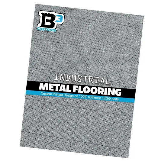  Industrial (Metal) Flooring 6x6 Tilesmade with LEGO parts - Pack of 10 -  ToylandEU™
