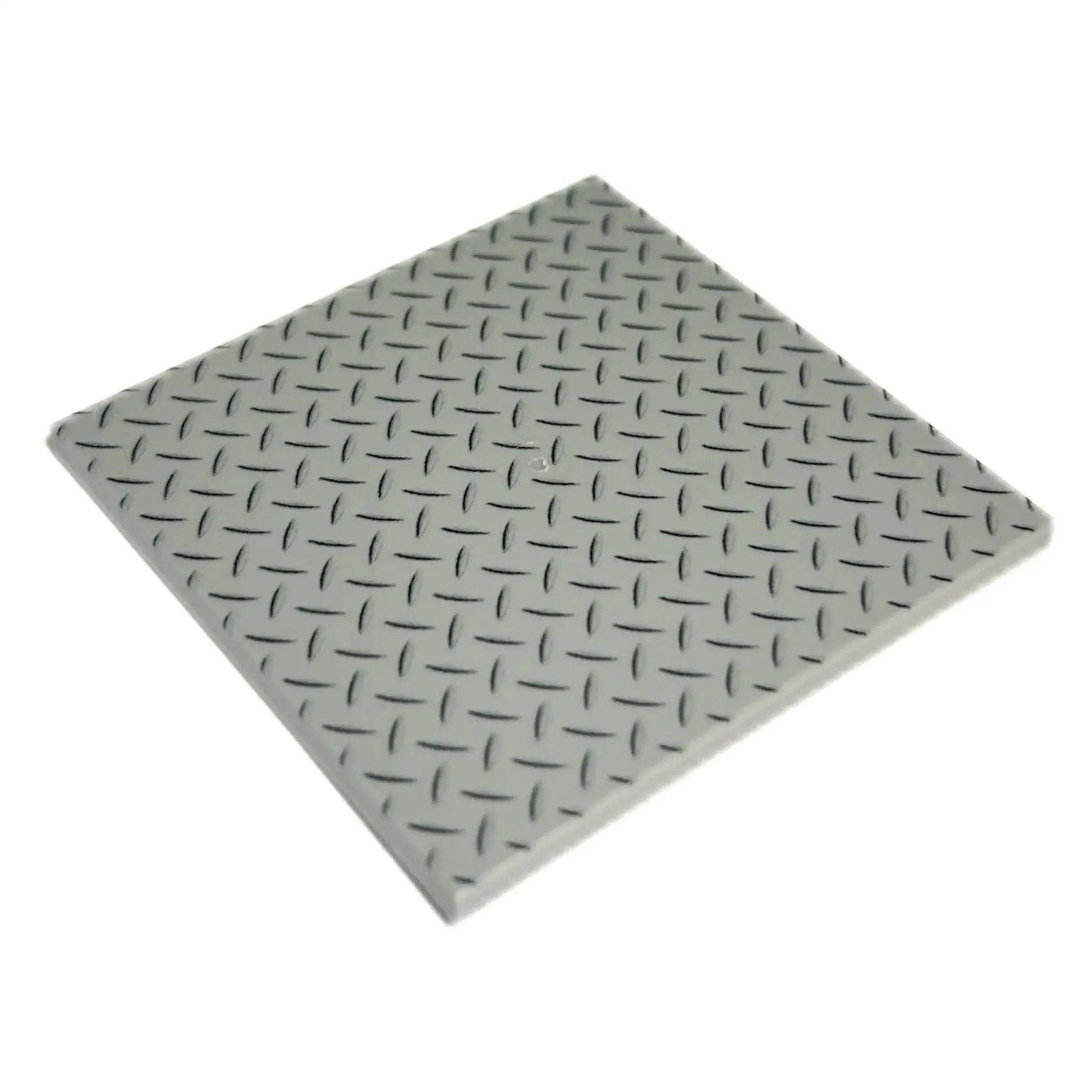  Industrial (Metal) Flooring 6x6 Tilesmade with LEGO parts - Pack of 10 -  ToylandEU™