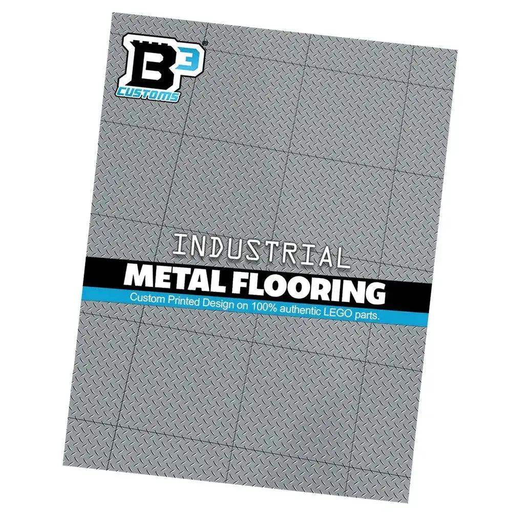 Industrial LEGO 6x6 Tile Flooring Pack Of 10 Durable Tiles - ToylandEU