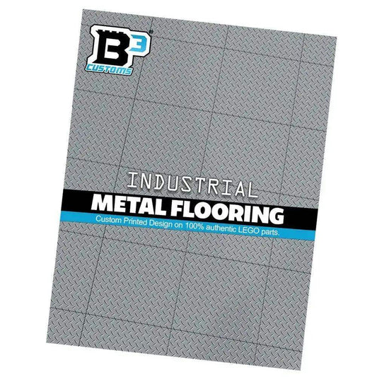 Industrial LEGO 6x6 Tile Flooring Pack Of 10 Durable Tiles - ToylandEU