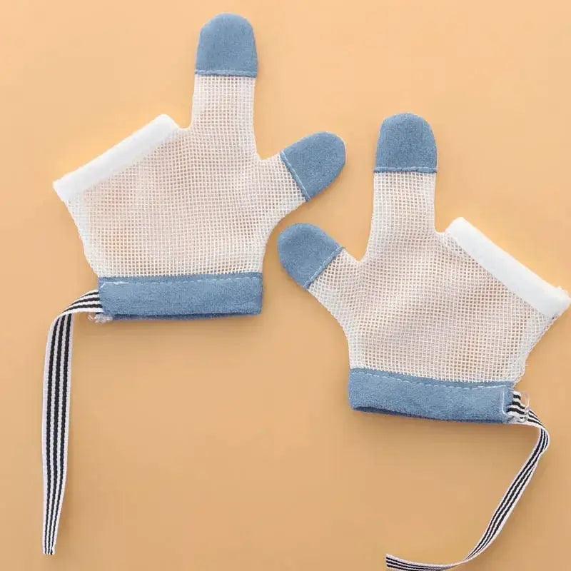  Infant Anti Biting Gloves Two Pack Finger Protection -  ToylandEU™