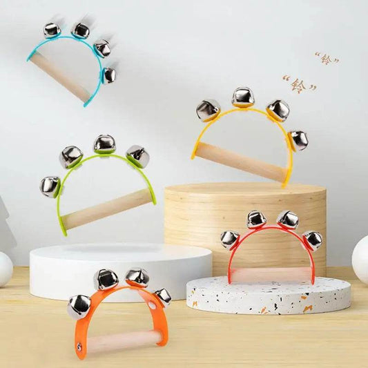 Infant Musical Jingle Bells - Handheld Toy for Rhythm Development - ToylandEU