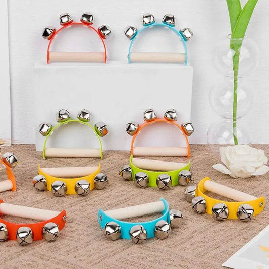 Infant Musical Jingle Bells - Handheld Toy for Rhythm Development - ToylandEU