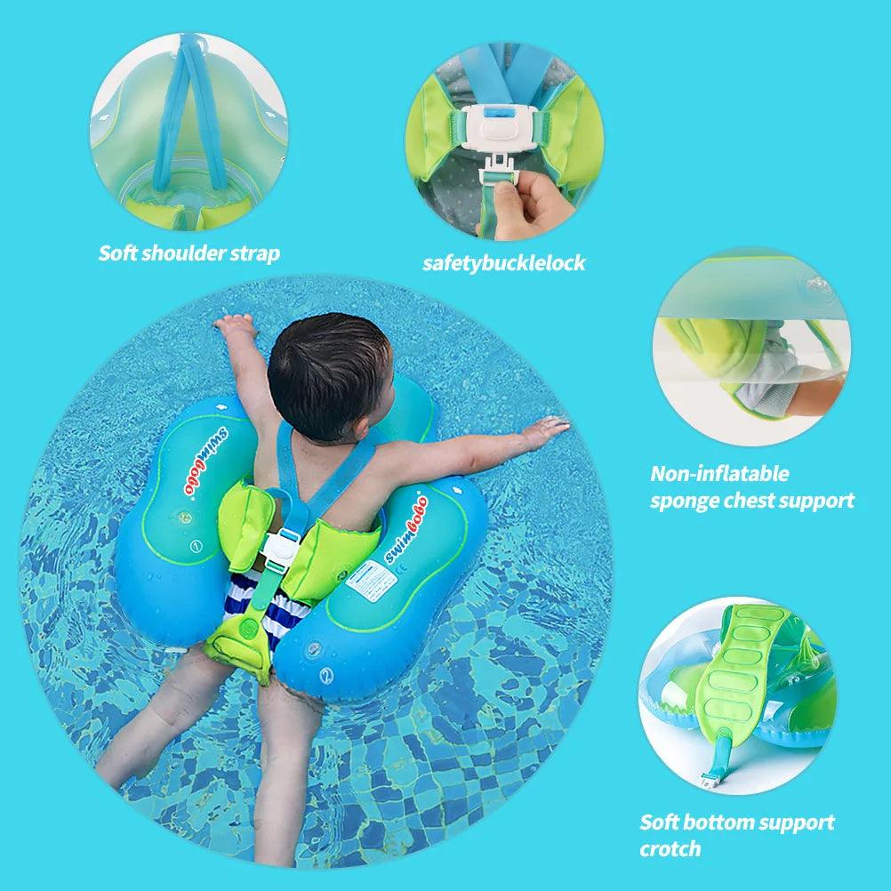  Infant Safe Swim Float Ring For Babies Pool Accessory 