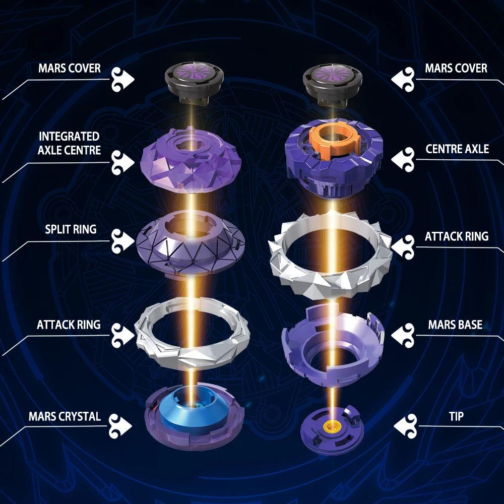  Infinity Nado 3 Spinning Top | 2 in 1 | Toylandeu™ 