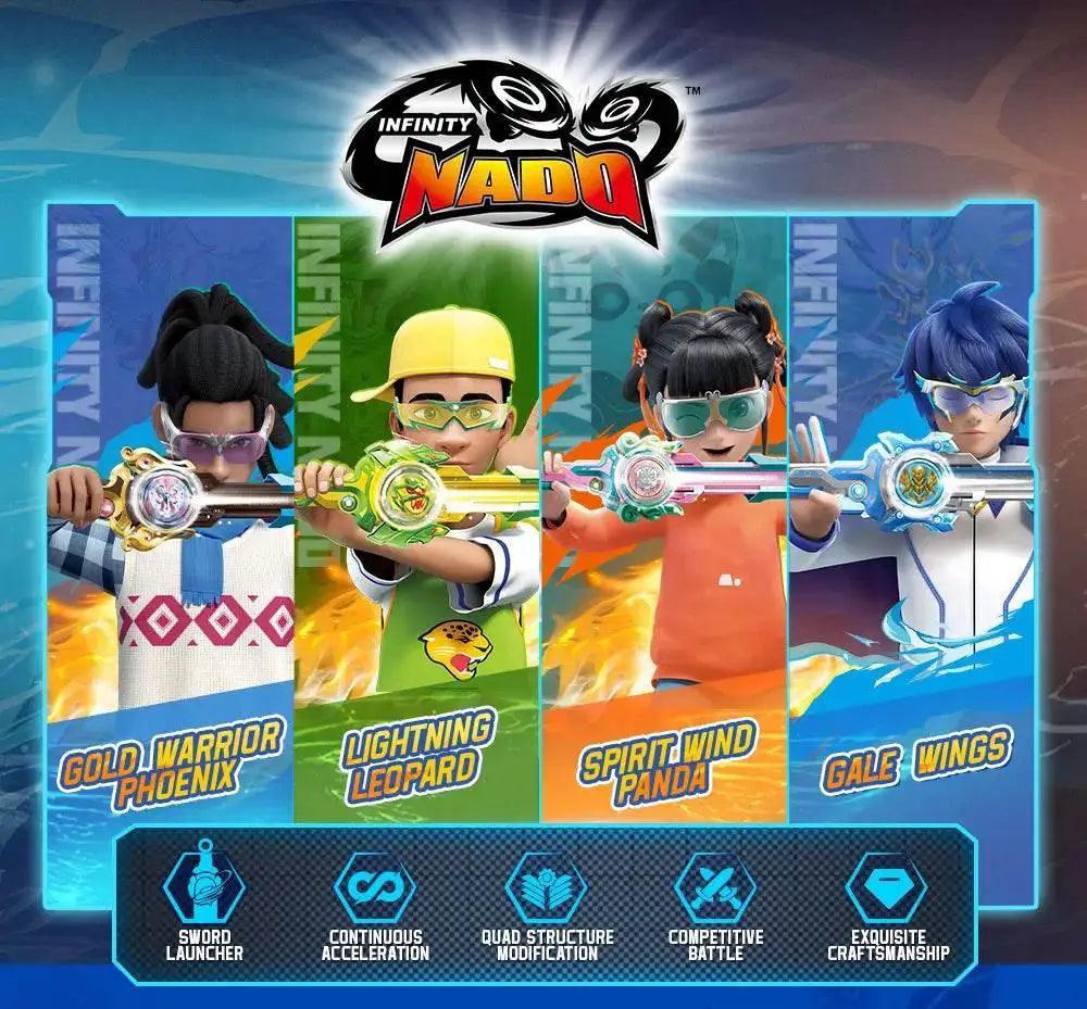  Infinity Nado 6 Power Pack Spirit Wind Panda Top Toy Gift -  ToylandEU™