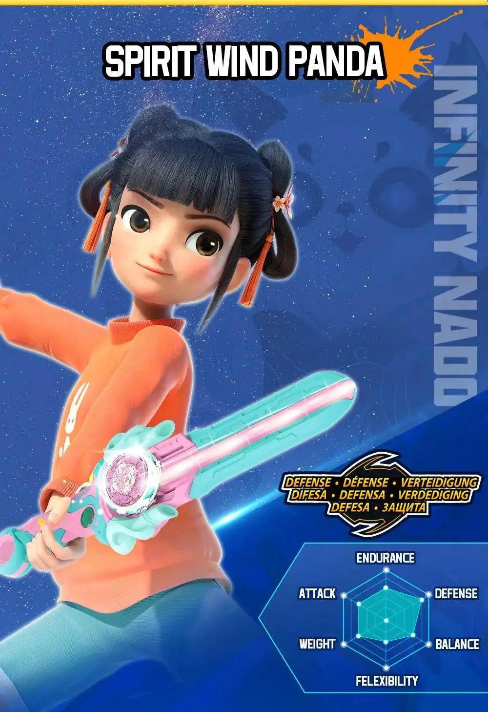  Infinity Nado 6 Power Pack Spirit Wind Panda Top Toy Gift -  ToylandEU™
