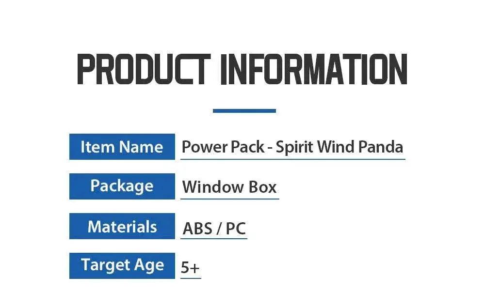  Infinity Nado 6 Power Pack Spirit Wind Panda Top Toy Gift -  ToylandEU™