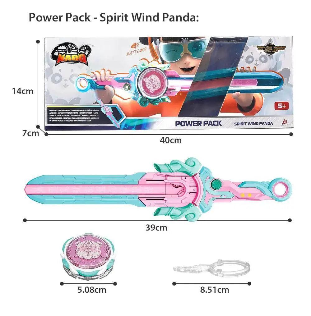  Infinity Nado 6 Power Pack Spirit Wind Panda Top Toy Gift -  ToylandEU™