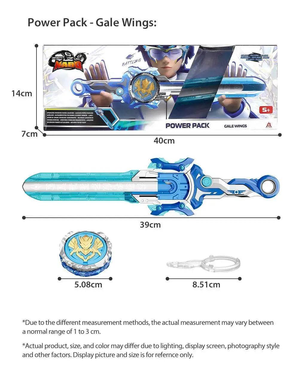  Infinity Nado 6 Power Pack Spirit Wind Panda Top Toy Gift -  ToylandEU™