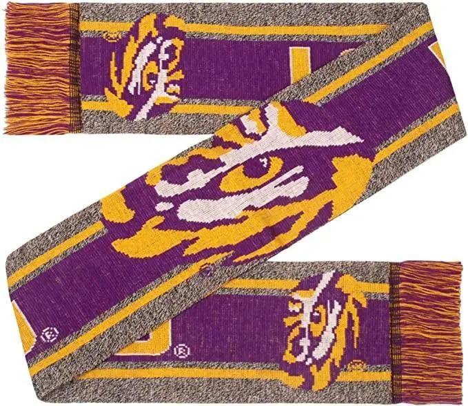  LSU Tigers Scarf Big Logo Wordmark Gray College Accessory -  ToylandEU™