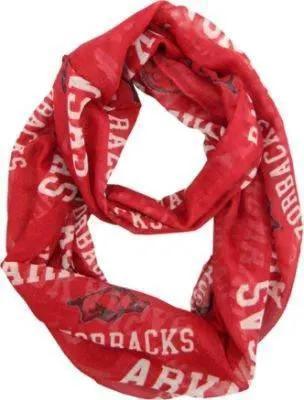  Arkansas Razorbacks Scarf Infinity Style Lightweight Logo -  ToylandEU™