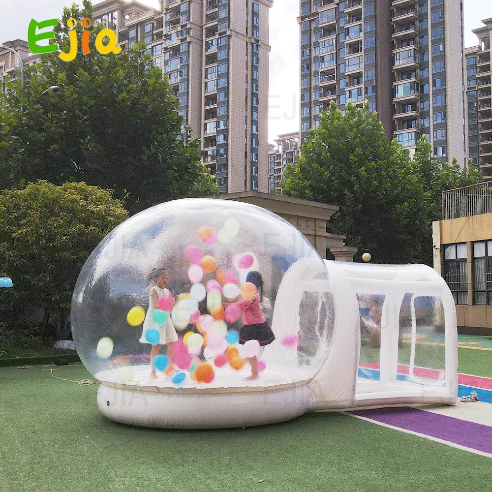 Inflatable 10ft Kids Jumping Bounce Bubble Tent Dome - ToylandEU