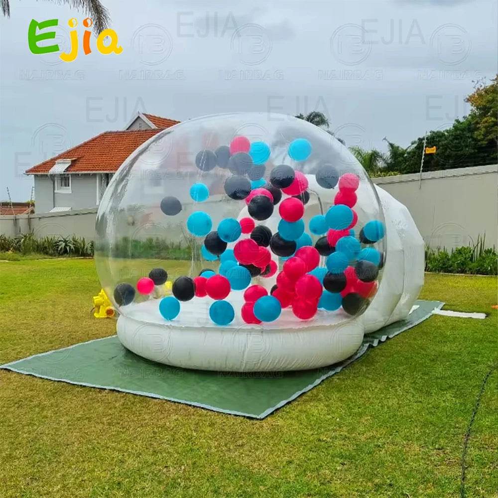 Inflatable 10ft Kids Jumping Bounce Bubble Tent Dome - ToylandEU